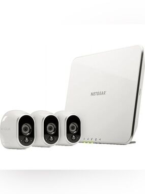 Netgear Arlo 3 Wire-Free HD Camera Security System Club Pack
